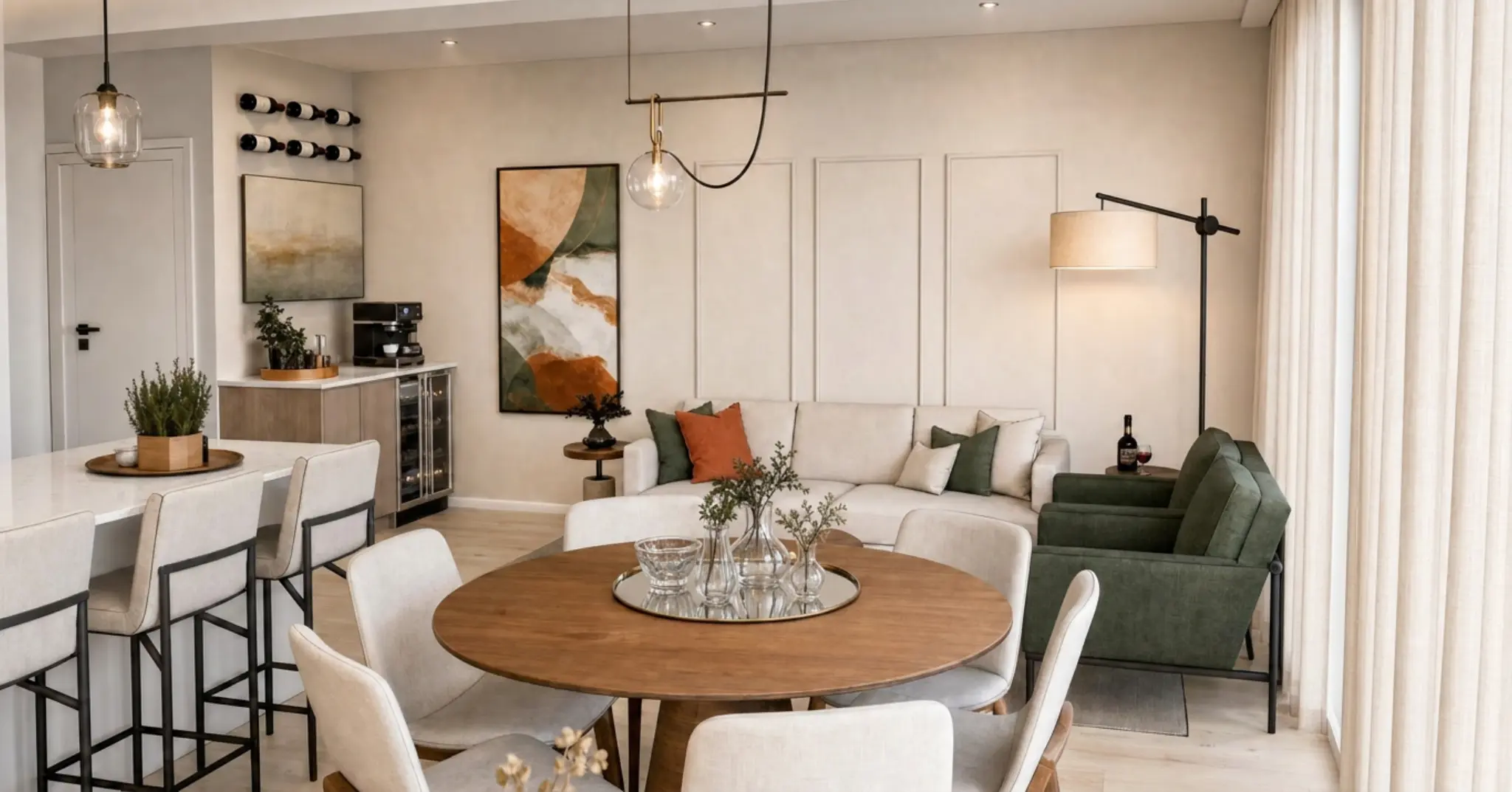 Living and dinning room renovation